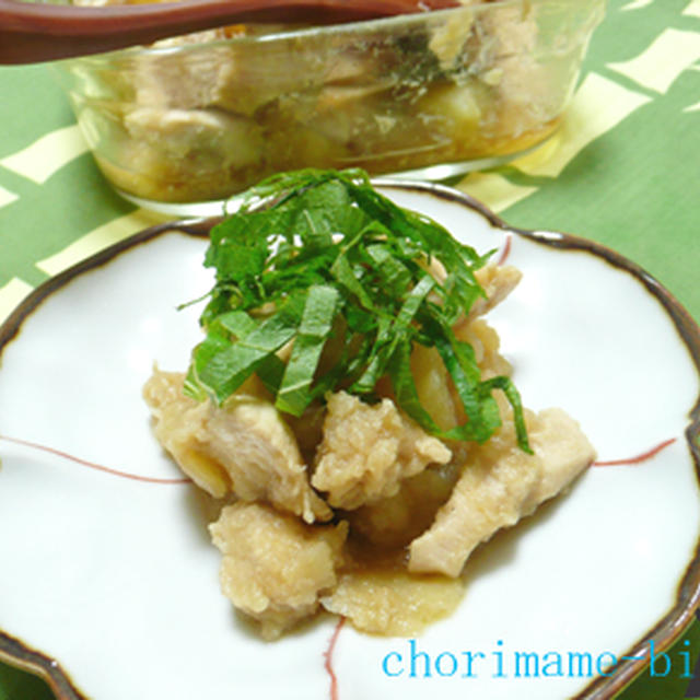 レンチン☆やわらか鶏肉じゃがオイスター煮