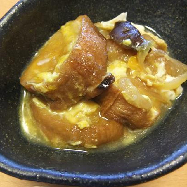油麩の卵とじ