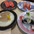 回転寿司で晩御飯