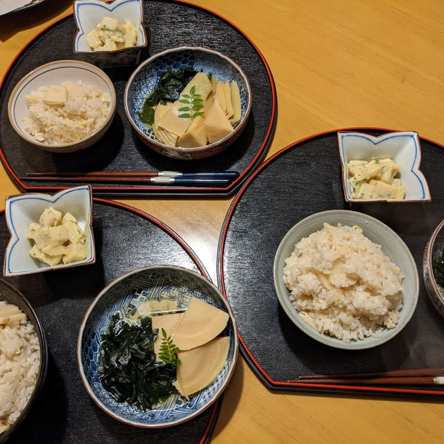 おうちごはん　〜春のたけのこづくし〜