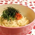 明太豆乳クリームうどん
