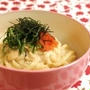 明太豆乳クリームうどん