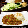 枝豆入りキーマカレー