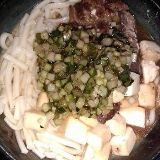 肉豆腐冷やしうどん