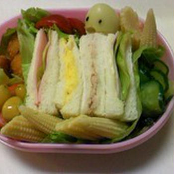 ひさびさの幼稚園弁当