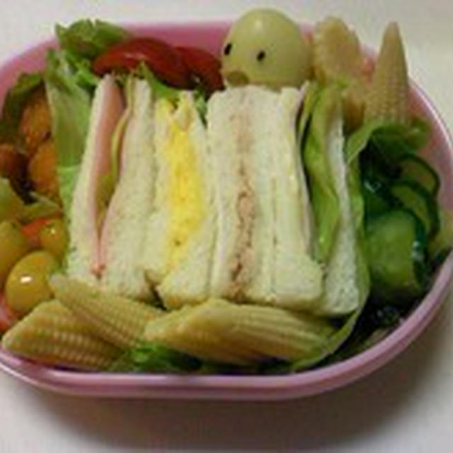 ひさびさの幼稚園弁当