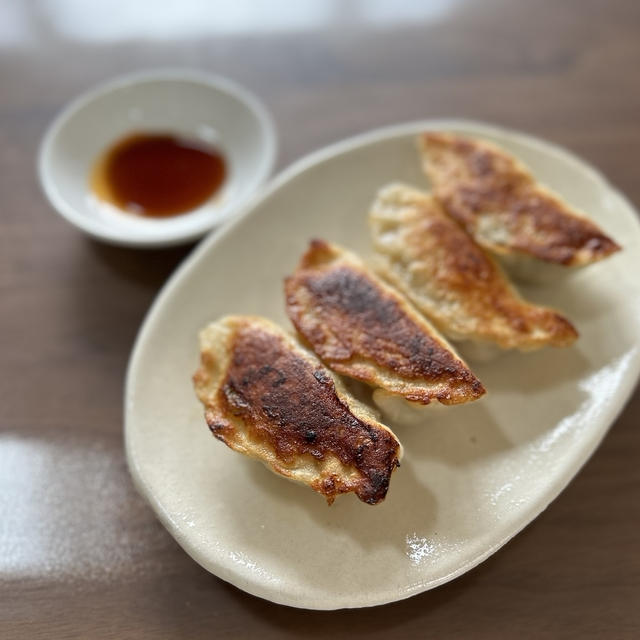 皮から手作り餃子