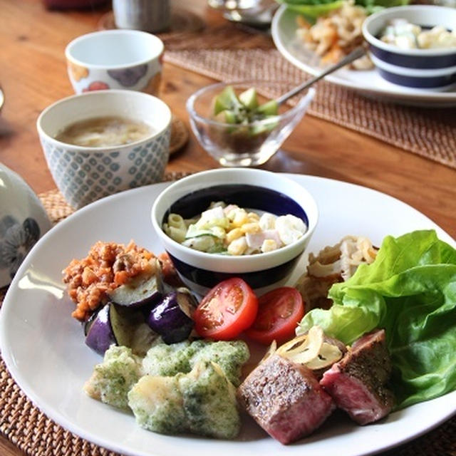 作り置き～ワンプレート晩ごはん。