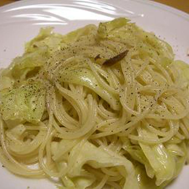 らくらくアンチョビパスタ
