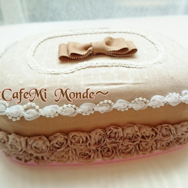チョコケーキみたいなおしりふきケース