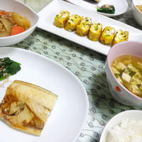 混ぜ込みわかめで夜ご飯