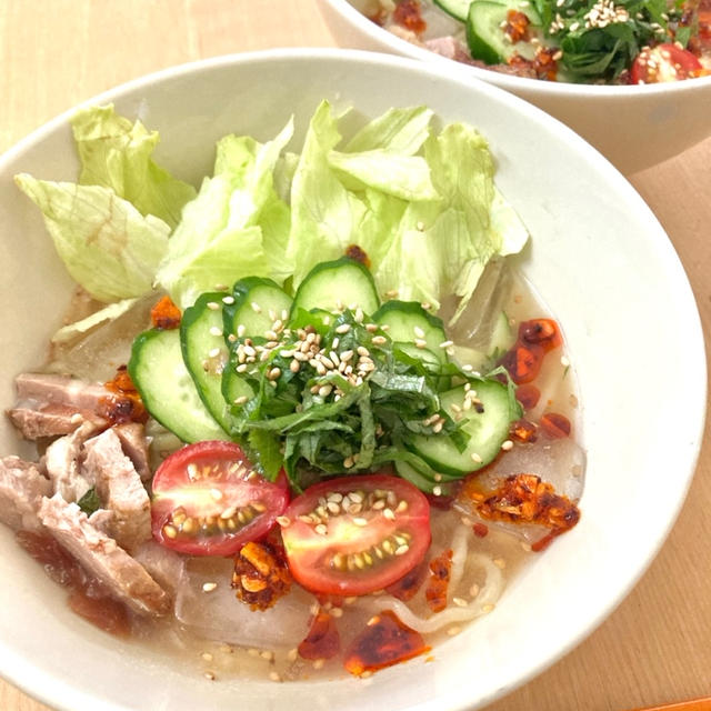 夏もラーメン食べたい☆冷たいラーメン