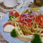 ＢＬＴ＋生モッツァレラの冷製パスタ