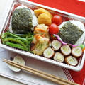 ポテサラリメイク弁当＆息子たちの置ランチ