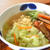 キャベツときんぴらうどん。吉田うどん風にシャキシャキキャベツたっぷり。