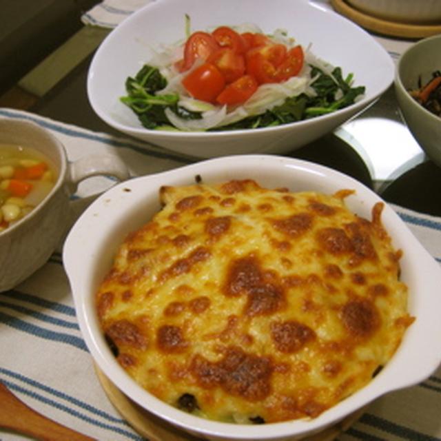 かぼちゃグラタンのはずが。。。