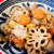 【おせち】ドイツで作るおせち♡筑前煮の簡単レシピ。れんこんとにんじんの飾り切り♡