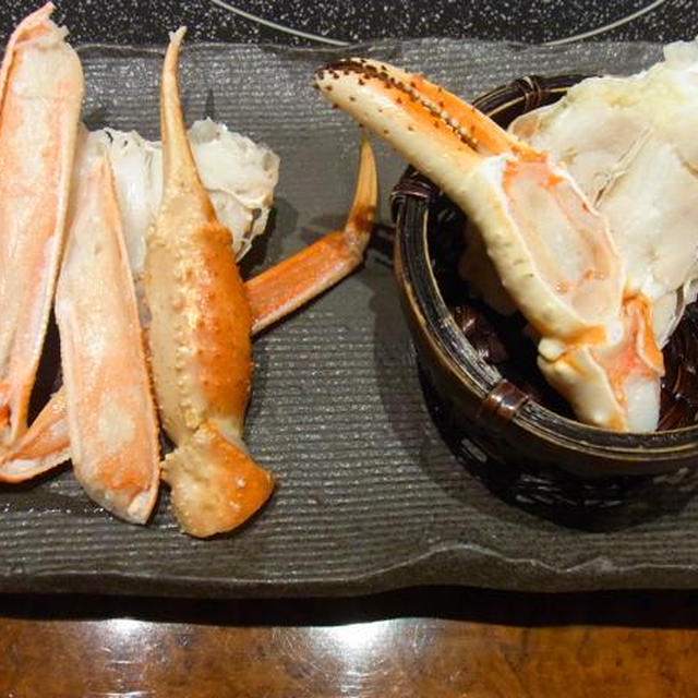 毛蟹・ズワイ・たらば蟹 食べ比べ〜