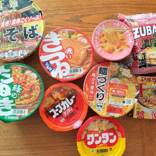 当たった〜！！マルちゃん商品詰め合わせ！！