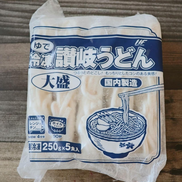業務スーパーの大盛冷凍うどんがコスパ最高で家計に嬉しい＼(^o^)／