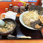 和節とんこつ醤油つけ麺中盛を啜る 〜海苔5枚・白髪ネギ・アプリクーポンメンマ・山岡家〜