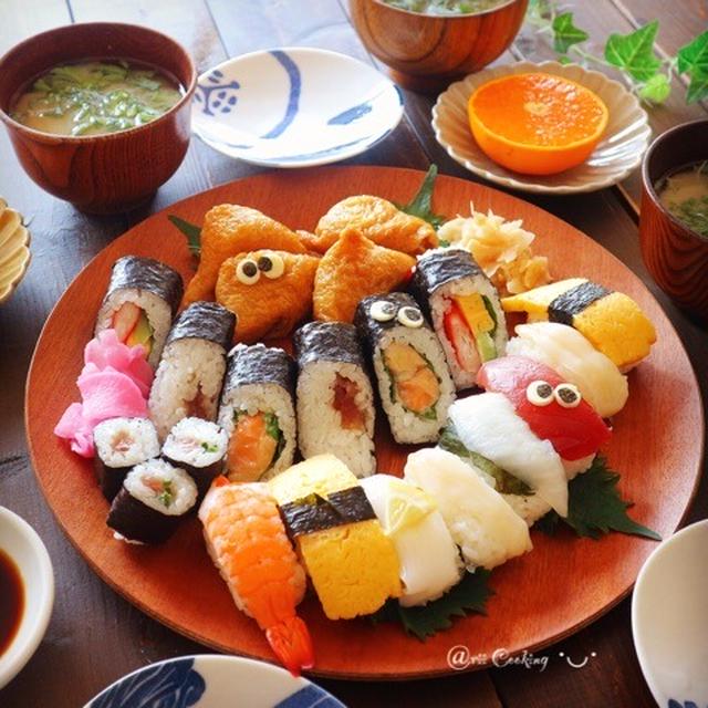 デコ寿司＊朝昼兼用ごはん