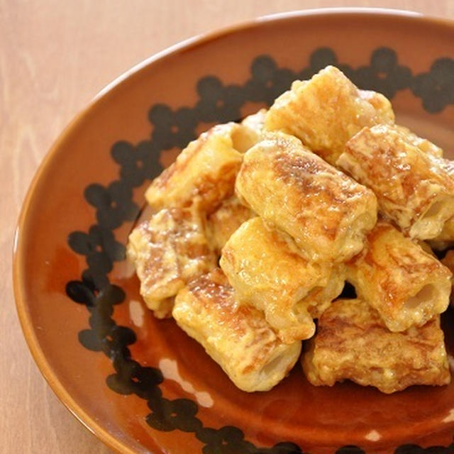 特売のちくわがメインおかず☆ちくわカレーマヨと、連載のお知らせ