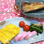 鯵の干物 de 朝食を〜 ♪( ´艸｀)♪
