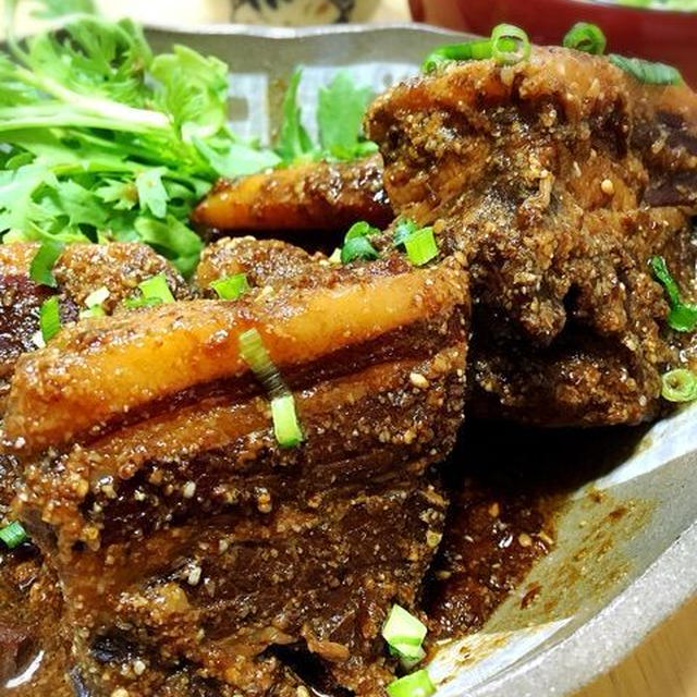 すりごまたっぷり！こってり胡麻角煮【醤油味】