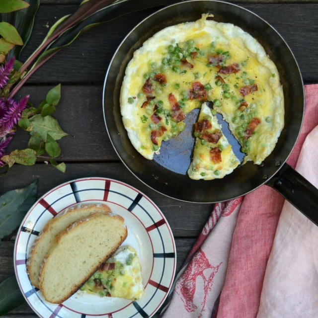 Egg White Soufflé Frittata エッグホワイトスフレフリッタータ