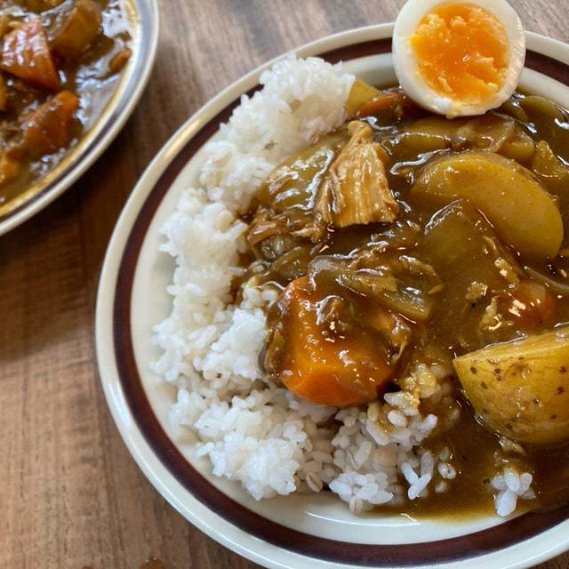 COSTCOロティサリーチキンリメイクカレー♪