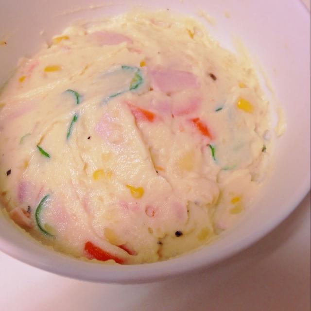 マヨネーズ不要☆豆腐クリームのポテトサラダ