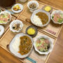 最近のおぼんdeごはん カレーは2種類作ります！
