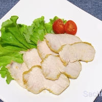 明治ブルガリアヨーグルトLB81 プレーン乳素材だけ/無添加でしっとりサラダチキンカレー風味（ポリ袋レシピ）
