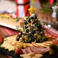 アメリカのおうちごはん【クリスマスツリーのディップ】チーズトレーが人気