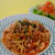 鱈のトマトソースパスタ