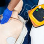 AEDを使った救命の仕方を学びました。