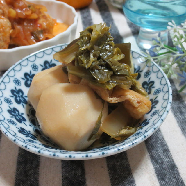 ほっこり☆里芋と白菜♪油揚げの煮物