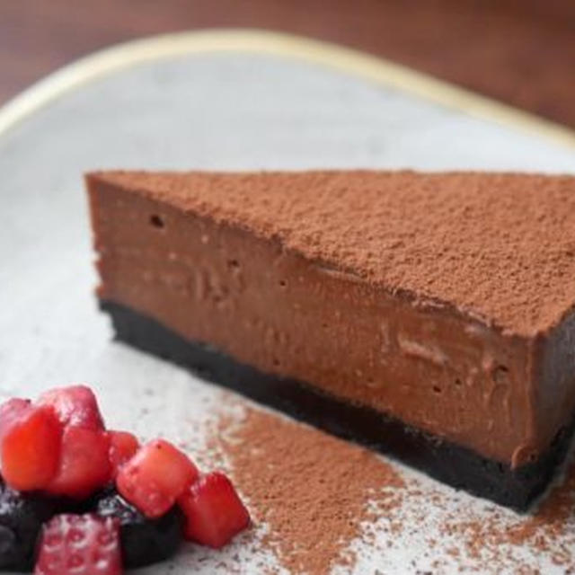 レンジで簡単 生チョコチーズケーキ ゼラチンなし混ぜるだけ By 田中ケンさん レシピブログ 料理ブログのレシピ満載