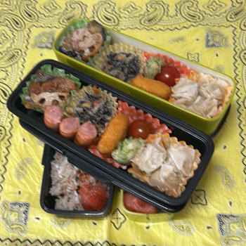 今日のお弁当