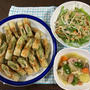 ちくわチーズ磯辺揚げ♪ 簡単ポトフ♪ 大根サラダ♪