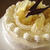 桃缶のケーキ