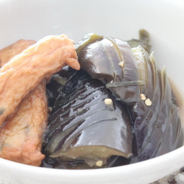 茄子と練り物のさっと煮