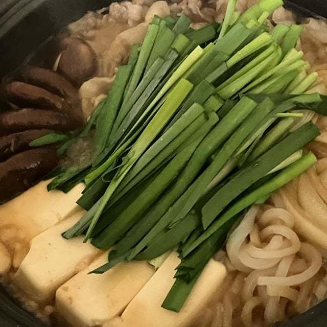 北海道の行者菜を使った　豚すき　レシピ