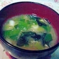 煮干粉と鰹節のおいしい減塩味噌汁、塩こうじ入り壱♪