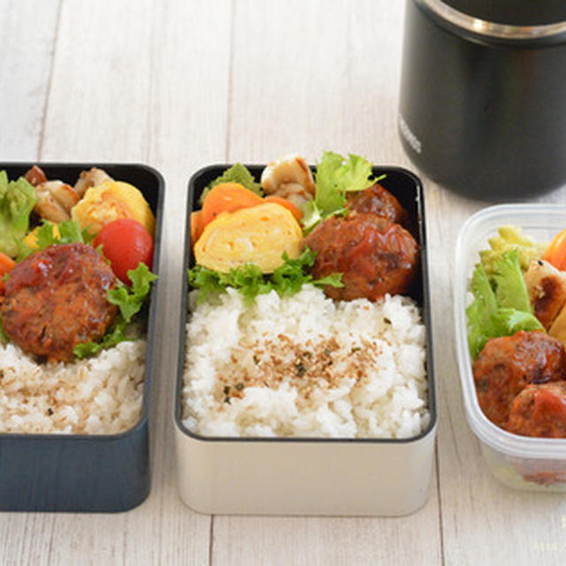 今週のおべんとう。111W（フル弁・親子弁当）