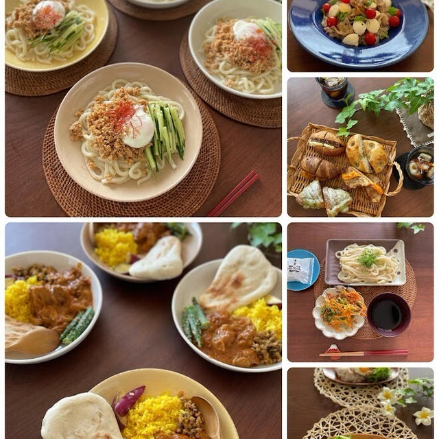 おかんの気まぐれ食堂㉔お昼の日替わりランチ6日分と友人とランチへ