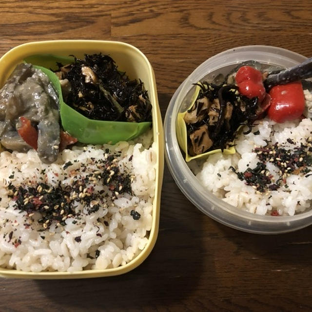 最近のお弁当　　