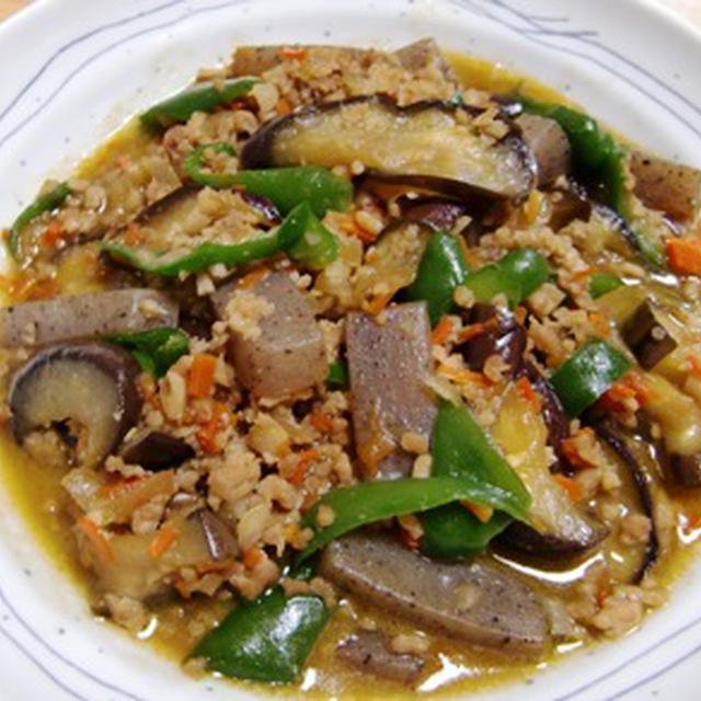 茄子のしぎ煮風
