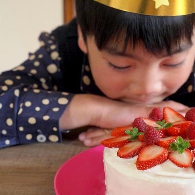 リクエストのショートケーキ